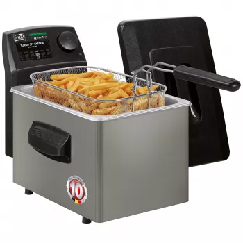 FRITEL FryTastic Fritteuse 3L 2.3kW Anthrazit/Silber