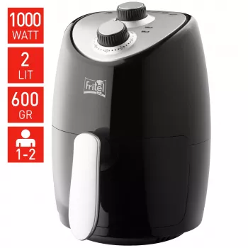 FRITEL Starter My SnackTastic 4202 Airfryer 1kW Silber/Schwarz