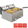 FRITEL TURBO SF Fritteuse 16 Liter 6,6kW Edelstahl