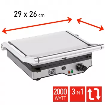 FRITEL GR 2275 Kontaktgrill Edelstahl