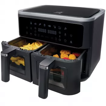 Fritel SnackTastic 8480 Heißluftfritteuse 2 x 4,5L
