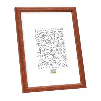 Deknudt S236H3 Holzrahmen 15x20 in Dunkelbraun