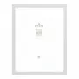 Deknudt S66KD1 P1 DIN A3 29.7x42 cm Holz-Silber Bilderrahmen mit Passepartout