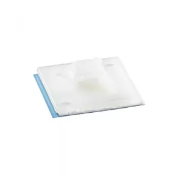 ABB TC 5347 AR Kabelbinder-Befestigungssockel, selbstklebend, Nylon 6/6, natur, 7,6 mm Breite