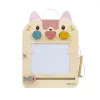 Lilliputiens Holz-Magnet-Malbrett – Jeanne die Katze ab 18 Monaten