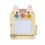 Lilliputiens Holz-Magnet-Malbrett – Jeanne die Katze ab 18 Monaten
