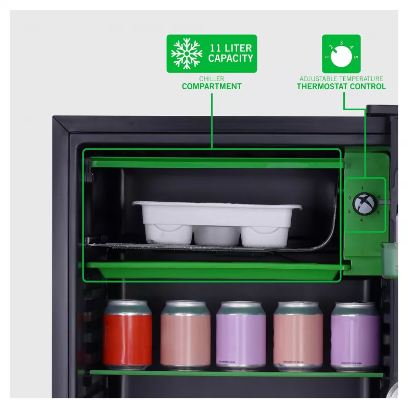UKONIC Xbox 91L Kompaktkühlschrank mit Gefrierfach