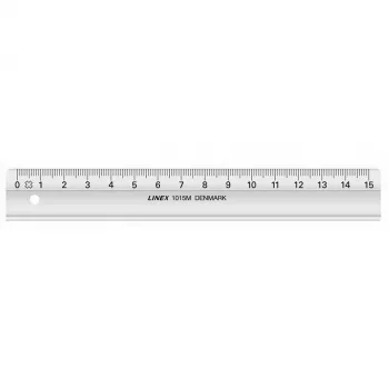 Simplex Linex 1015M Line Gauge 15 cm Grey SAN