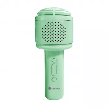 Denver KMS-30 Green Karaoke-Mikrofon mit Bluetooth-Lautsprecher