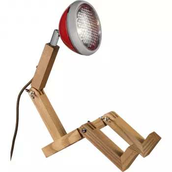 PIFFANY COPENHAGEN Mr. Wattson Mini Tischleuchte Flash Red