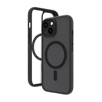 dbramante1928 Grenen Rückseitenabdeckung für Mobiltelefon - MagSafe-kompatibel - recycelter Kunststoff - Schwarz - für Apple iPhone 15 Pro Max