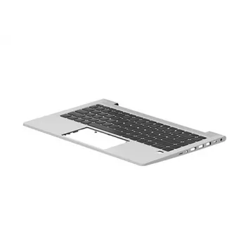 HP N01933-A41 Belgische AZERTY hintergrundbeleuchtete Laptop-Ersatztastatur - Schwarz