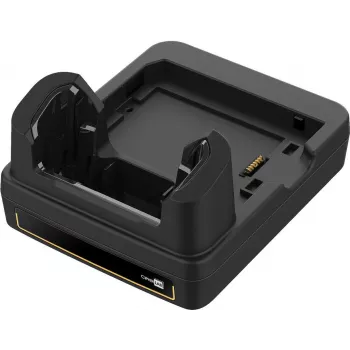 CipherLab RS36 Single Slot Charging Cradle mit DC-zu-USB-Kabel, Schwarz