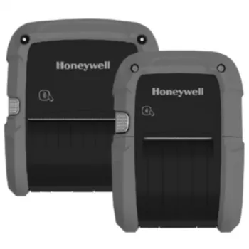 Honeywell RP2F Mobiler Etikettendrucker, Direktthermo, 203 dpi, 125 mm/s, USB & Bluetooth 5.0, IP54, Akkubetrieben, Schwarz