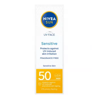 NIVEA Sun Sensitive Gesichtssonnencreme LSF50 50ml