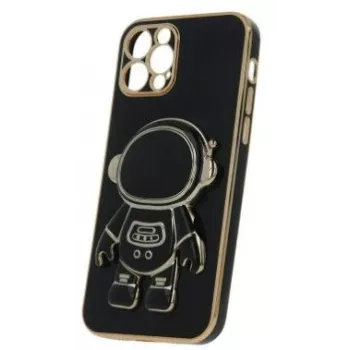 iLike Samsung Galaxy A34 5G Astronaut Case - Transparent mit Astronauten-Grafik, TPU-Rückseite mit Ständer