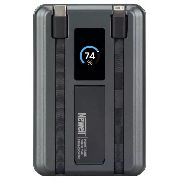 Power Bank Newell MS-10000 Pro MagSafe 10000 mAh Lightning, USB-C - Grau