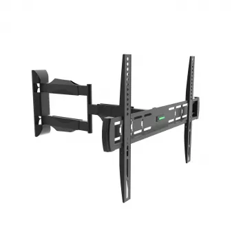Akyga AK-MB-11 schwenkbare TV-Wandhalterung, 37-75 Zoll, 40 kg, VESA 600x400, Schwenken ±90°, schwarz