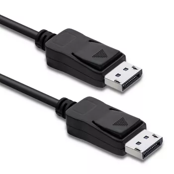 Qoltec DisplayPort 1.4 Kabel Stecker auf Stecker 3m 8K Schwarz