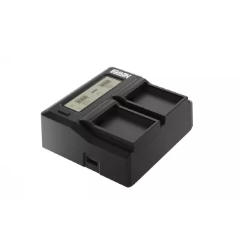 Newell Dual-Channel LCD Charger für Canon LP-E6 Akkus