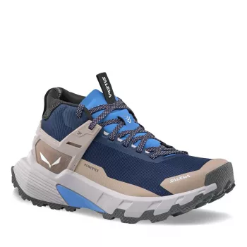 Salewa Pedroc 2 Mid PTX Damen-Wanderschuhe - Navy Blazer/Quicksand - UK 6.5 (EU 40)