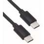 Zebra USB-C auf USB-C Kommunikations- und Ladekabel, 1m, 60W PD, Schwarz