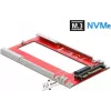 DeLOCK U.2 auf M.3 / NF1 Konverter – PCIe 4.0 NVMe Adapter, SFF-8639 auf SFF-8611/8612