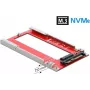 DeLOCK U.2 auf M.3 / NF1 Konverter – PCIe 4.0 NVMe Adapter, SFF-8639 auf SFF-8611/8612