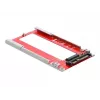 DeLOCK U.2 auf M.3 / NF1 Konverter – PCIe 4.0 NVMe Adapter, SFF-8639 auf SFF-8611/8612