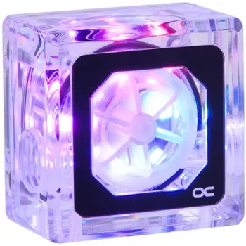 Alphacool Eisfluegel Aurora HighFlow Durchflussanzeiger mit Tachometersignal (Transparent)