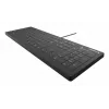 CHERRY Contour Design Active Key AK-C8112 Full-Size Wired USB Scissor-Switch Keyboard QWERTY Black