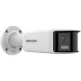 Hikvision DS-2CD2T47G2P-LSU/SL 4MP AcuSense Außen-Bullet-IP-Kamera mit 2,8-mm-Objektiv, Weißlicht, Zwei-Wege-Audio, Blitzlicht, PoE
