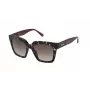 Nina Ricci SNR3185201GQ Damen-Sonnenbrille - Schwarzer Acetatrahmen mit grauen Gradientengläsern, 52 mm