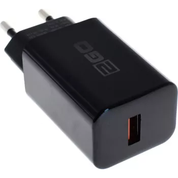 2GO 795954 Ladegerät für Mobilgeräte Schwarz Innenbereich