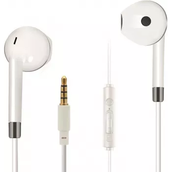 2GO 795964 Kabelgebundenes In-Ear-Headset mit Mikrofon, Weiß