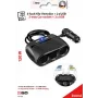 2GO 797256 Universal-Auto-Ladegerät 12/24V 2,4A USB-A Schwarz