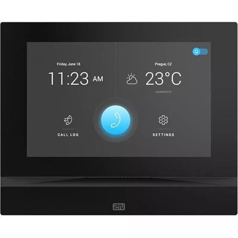 2N Indoor View – Innenstation mit WLAN, Schwarz (91378611)