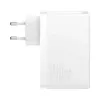 Baseus Travel Charger GaN5 Pro Fast Wall Charger, C+C+U, 140W, Weiß, EU-Stecker (CCGP100202)