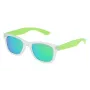 Police Childish SK03947Z69V Kinder-Sonnenbrille - Schwarzes Acetat Rechteck 47mm