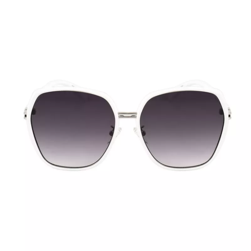 GUESS GF0407-21B Damen-Sonnenbrille - 59mm Kunststoffrahmen, UV400-Schutz