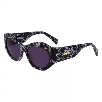 LIU JO Damen Butterfly Cat-Eye Sonnenbrille LJ786S-13 - Havana Braun, 54/18/135 mm
