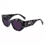 LIU JO Damen Butterfly Cat-Eye Sonnenbrille LJ786S-13 - Havana Braun, 54/18/135 mm