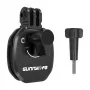 SUNNYLIFE Motorrad Helm Kinnhalterung für Action-Kameras – Schwarz