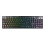 CHERRY XTRFY MX 10.1 Wireless Low-Profile Gaming Keyboard, AZERTY, RGB, Schwarz