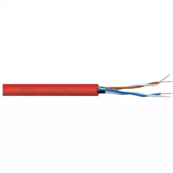 BITNER YnTKSYekw Brandmeldekabel 1x2x0,8 mm - 100 m grau
