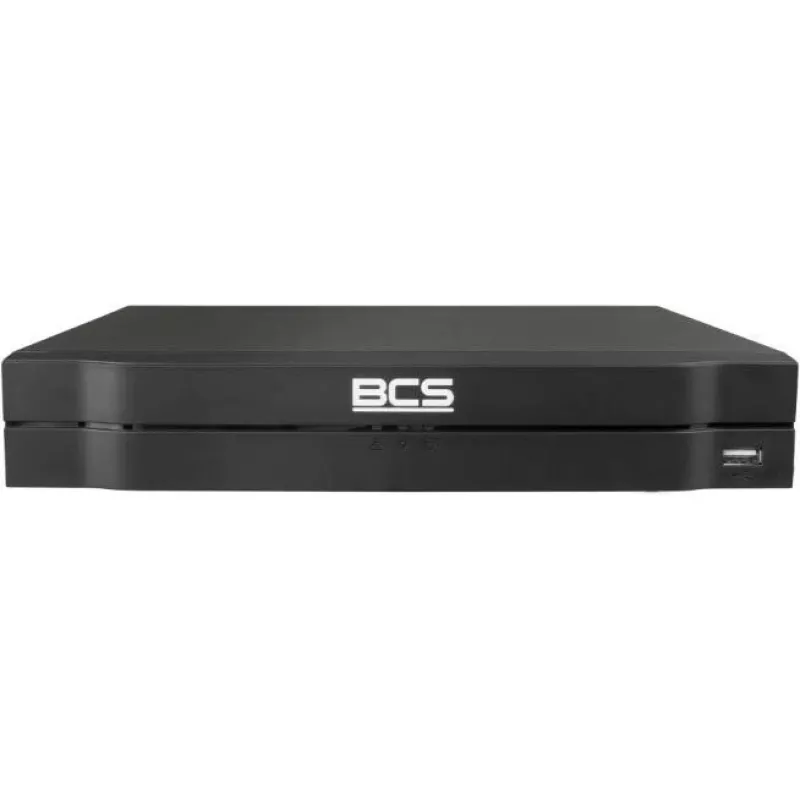 BCS 4-Kanal IP-Rekorder BCS-L-NVR0401-4KE-4P(2L) mit PoE, 8MP, H.265+