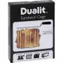 Dualit 00510 Sandwich Cage für Toaster - Edelstahl, schwarzer Griff, Paar