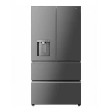 DREAME DRF560WMXEEUP French Door Kühl-Gefrierkombination, 561 L, Platinum Inox, Wi-Fi, No Frost