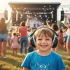 Momini Kinder Gehörschutz Milo Schwarz
