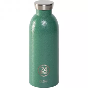 24Bottles Clima Bottle Moss Green 0,5L Isolierte Edelstahl-Wasserflasche